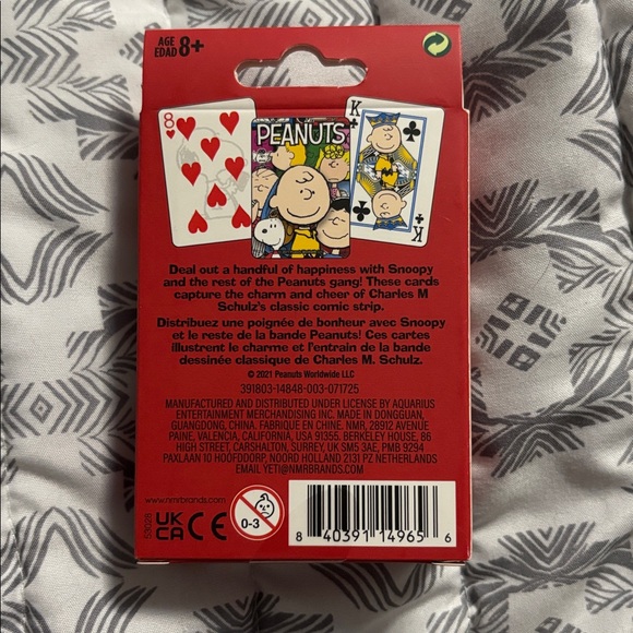Peanuts, Scooby-Doo, Harry Potter, and SpongeBob SquarePants Playing Cards Set - Picture 2 of 6